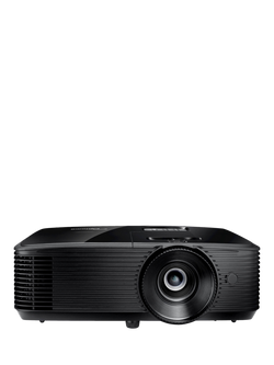 Optoma HD28e 1080p Full HD 3D Projector, 3800 Lumens, Black, Black