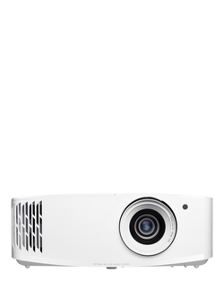 Optoma UHD38x HDR 4K Ultra HD 3D Projector, 4000 Lumens, White, White