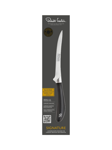 Robert Welch Signature Filleting & Boning Knife, 16cm - view 2, Stainless Steel