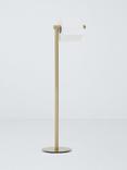 John Lewis Elegance Toilet Butler, Brushed Brass