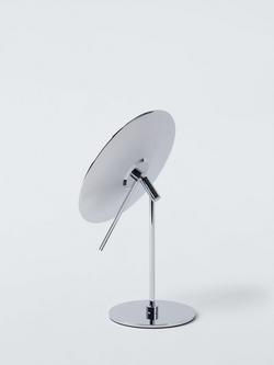 John Lewis Elegance Magnifying Mirror, Brushed Brass - view 2, Chrome