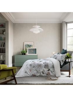 Ted Baker Clove Floral Duvet Cover Set, White, White