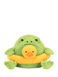 Jellycat Amuseables Ricky Rain Frog Rubber Ring Soft Toy