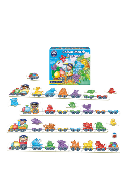 Orchard Toys Colour Match Express Game - view 2, Multi