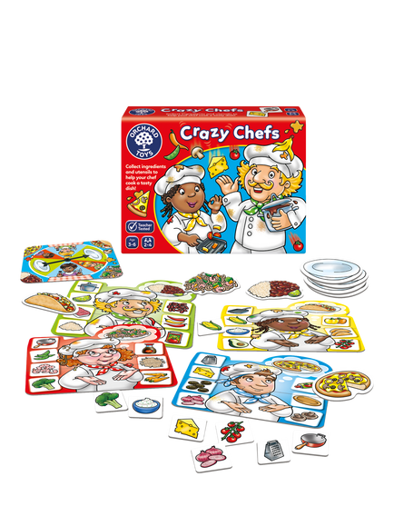 Orchard Toys Crazy Chefs Game - view 2, Multi