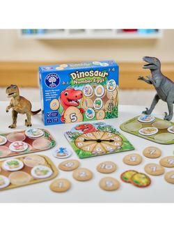 Orchard Toys Dinosaur Number Eggs Game - view 2, Multi