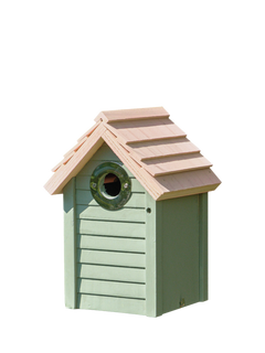 Wildlife World New England Bird Nest Box, Green
