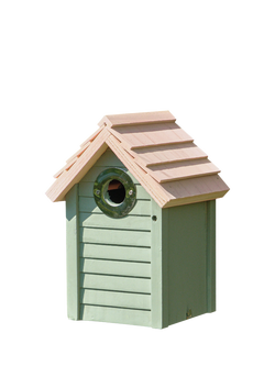 Wildlife World New England Bird Nest Box, Green, Green