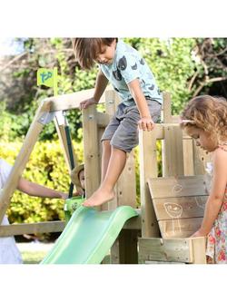 TP Toys Forest Toddler Wooden Quadpod Swing Set & Slide, FSC-Certified (Pine Wood) - view 2, Multi