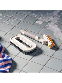 Joseph Joseph CleanTech Tile Scrubber, Light Stone - view 2, Light Stone