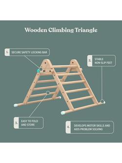 TP Toys Active Tots Wooden Climbing Triangle - view 2, Multi