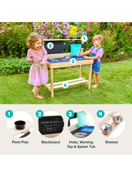 TP Toys Little Chef Mud Kitchen - view 2, Multi