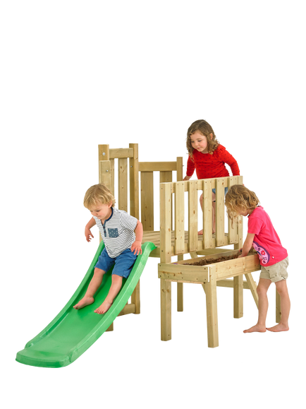 TP Toys Wooden Toddler Play Tower, Multi