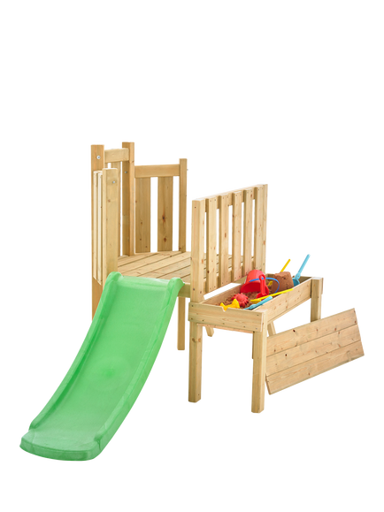 TP Toys Wooden Toddler Play Tower - view 2, Multi