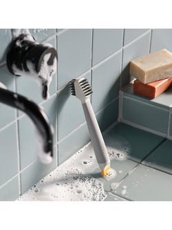 Joseph Joseph CleanTech  2-in-1 Detail Brush, Light Stone - view 2, Light Stone