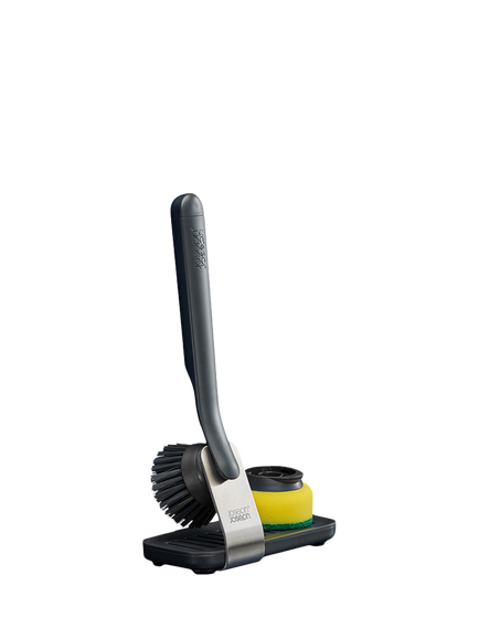 Joseph Joseph SinkTech Washing-Up Brush and Stand, Graphite