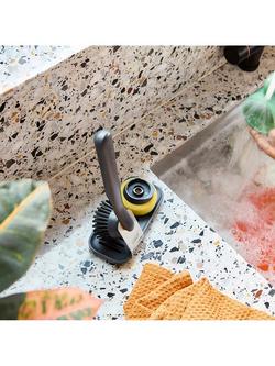 Joseph Joseph SinkTech Washing-Up Brush and Stand - view 2, Graphite