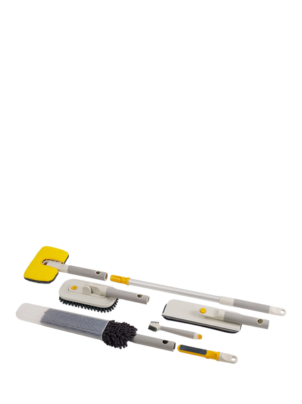 Joseph Joseph CleanTech Deep Cleaning Set, Light Stone