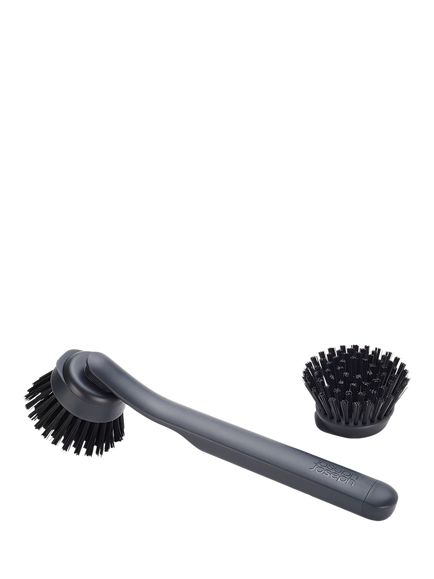 Joseph Joseph SinkTech Washing Up Brush with Replacement Head, Graphite, Graphite