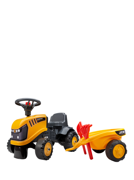 Mookie Kids' Falk JCB Ride-On Toy Tractor - view 2, Multi
