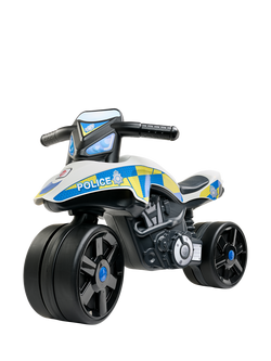 Mookie Kids' Falk UK Police Ride-On Toy Motorbike, Multi