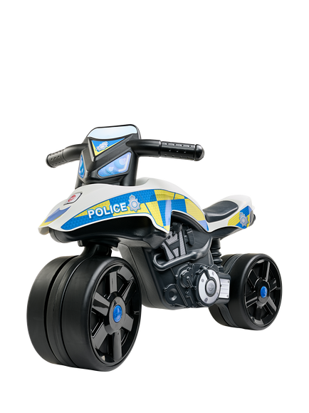 Mookie Kids' Falk UK Police Ride-On Toy Motorbike, Multi