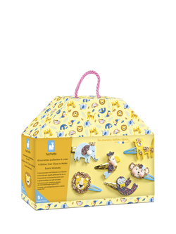 Janod Kids' Exotic Jungle Hairclips Craft Kit - view 2, Multi