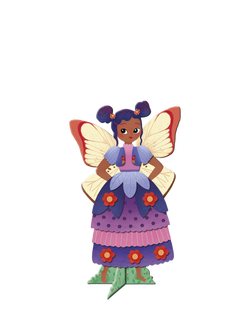 Janod Kids' Magic Fairy Activity Craft Kit - view 2, Multi