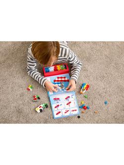 Plus-Plus Puzzle by Number Transportation Activity Pad, 125 Pieces - view 2, Multi