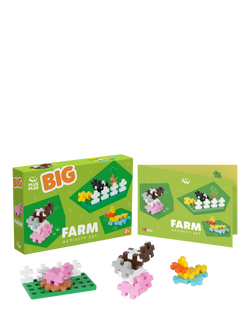 Plus-Plus BIG Farm Activity Set, 40 Pieces, Multi