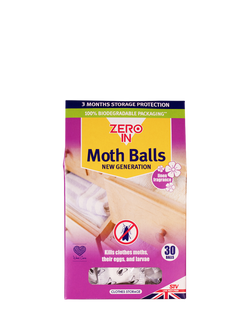 ZeroIn New Generation Moth Balls, Pack of 30, Multi