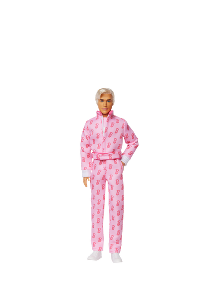 Barbie The Movie I'm Coming With You Ken Doll, Pink, Multi