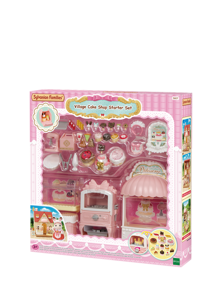 Sylvanian Families Village Cake Shop Starter Set, Multi