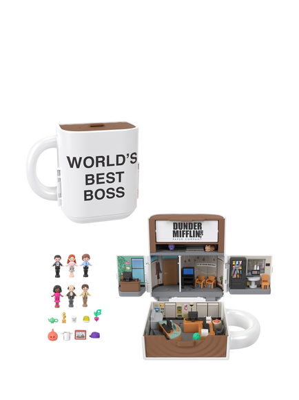 Polly Pocket The Office Compact Playset, Multi