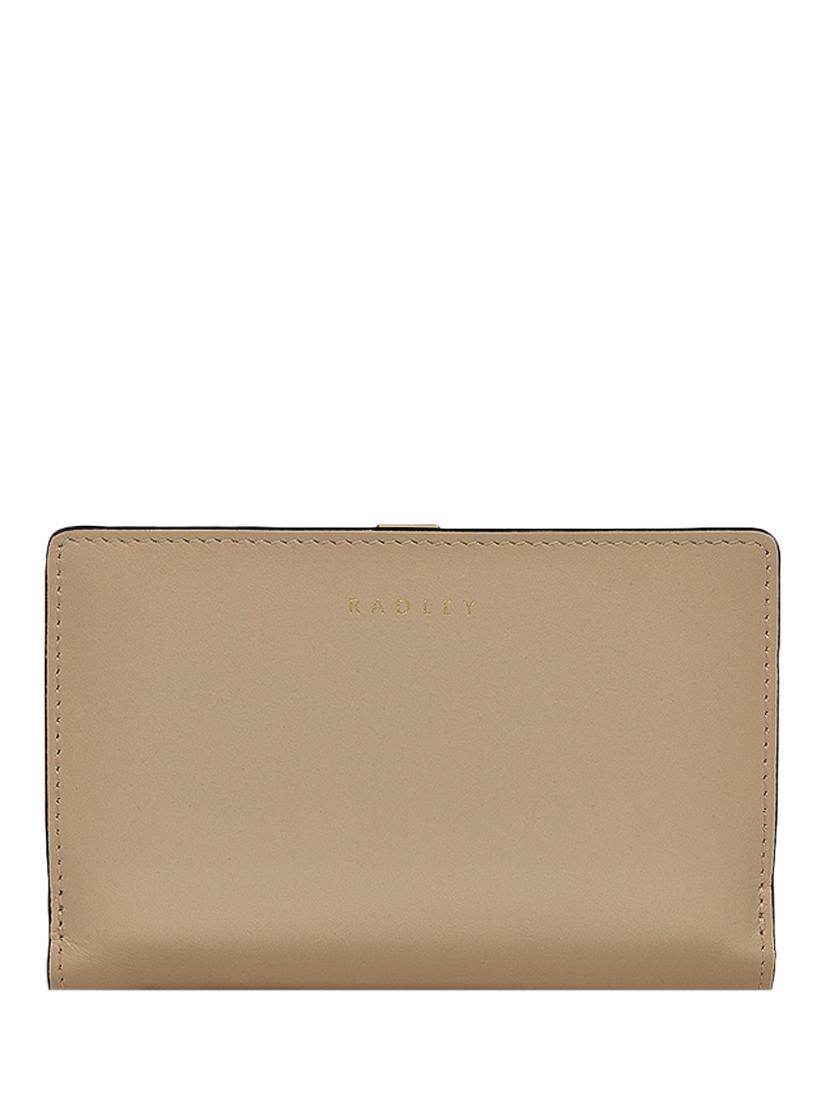 Product image 2 of 4, which shows Radley Newick Road Leather Large Bi-Fold Matinee Purse, Stone