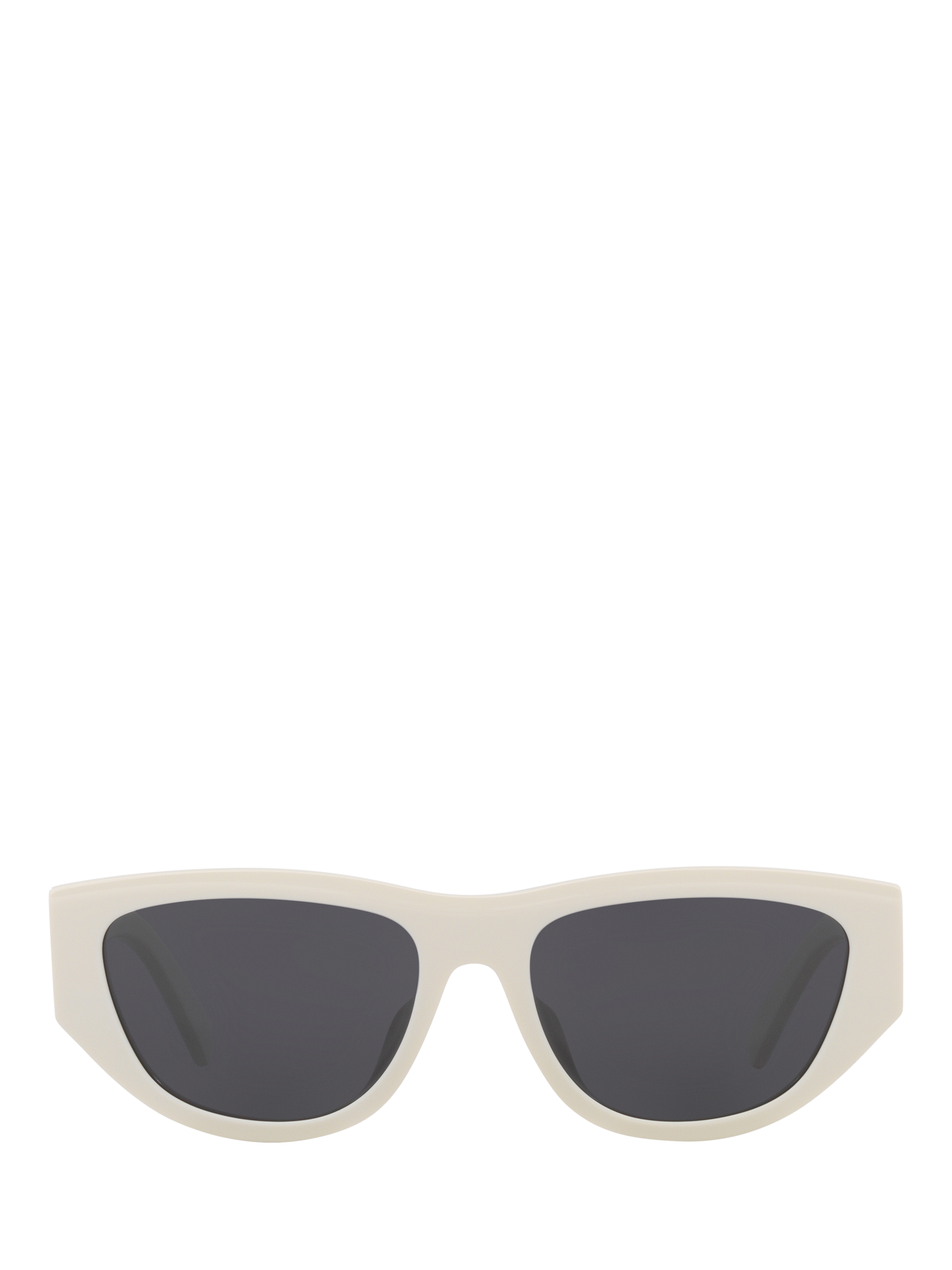 Product image 2 of 4, which shows Celine CL000454 Women's Round Sunglasses, Ivory/Grey