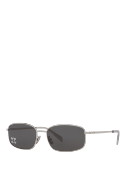 Celine CL000475 Women's Rectangular Sunglasses, Grey