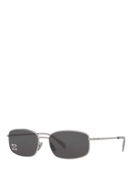Celine CL000475 Women's Rectangular Sunglasses, Grey