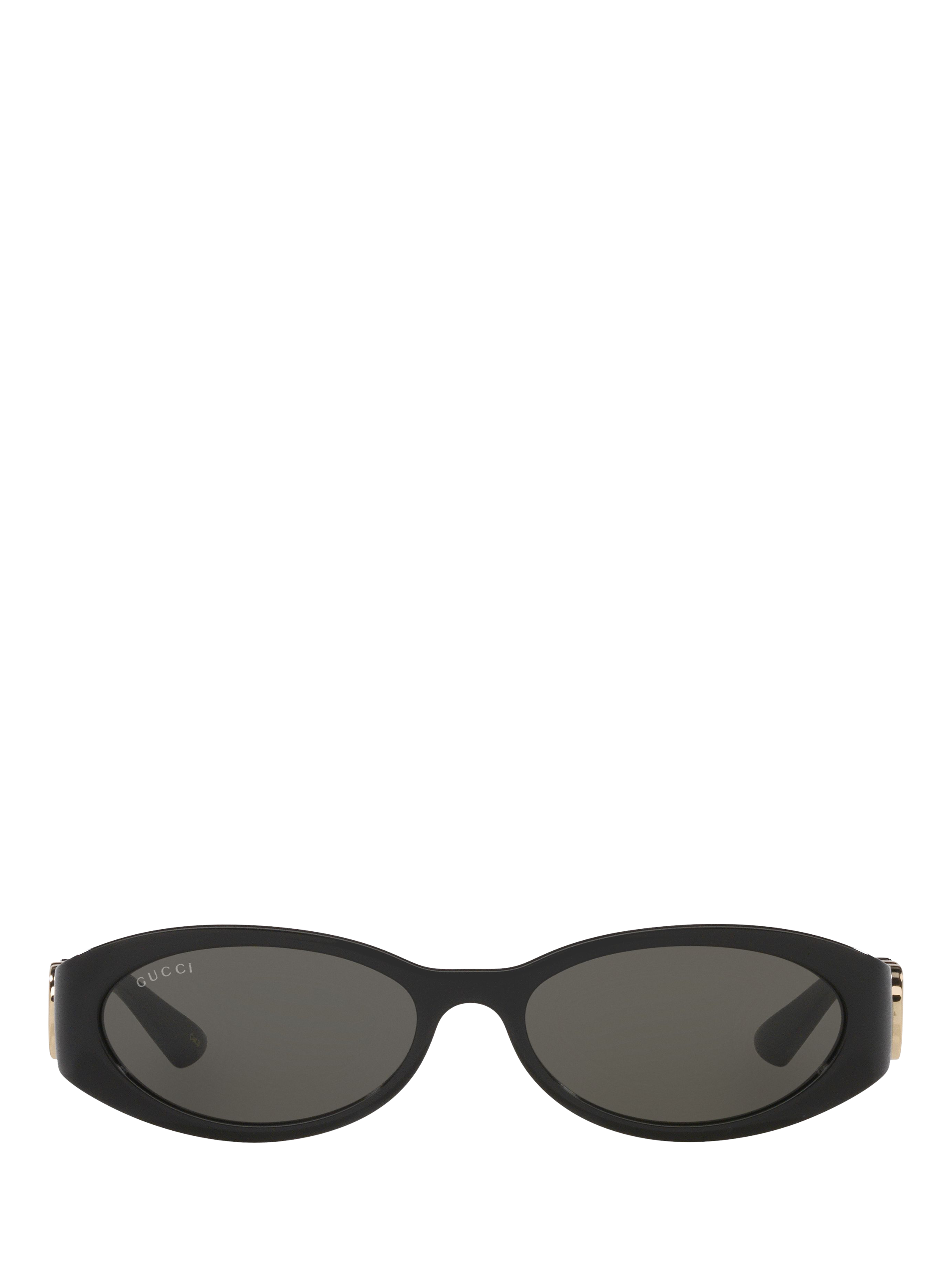 Product image 2 of 4, which shows Gucci GC002278 Women's Oval Sunglasses, Black