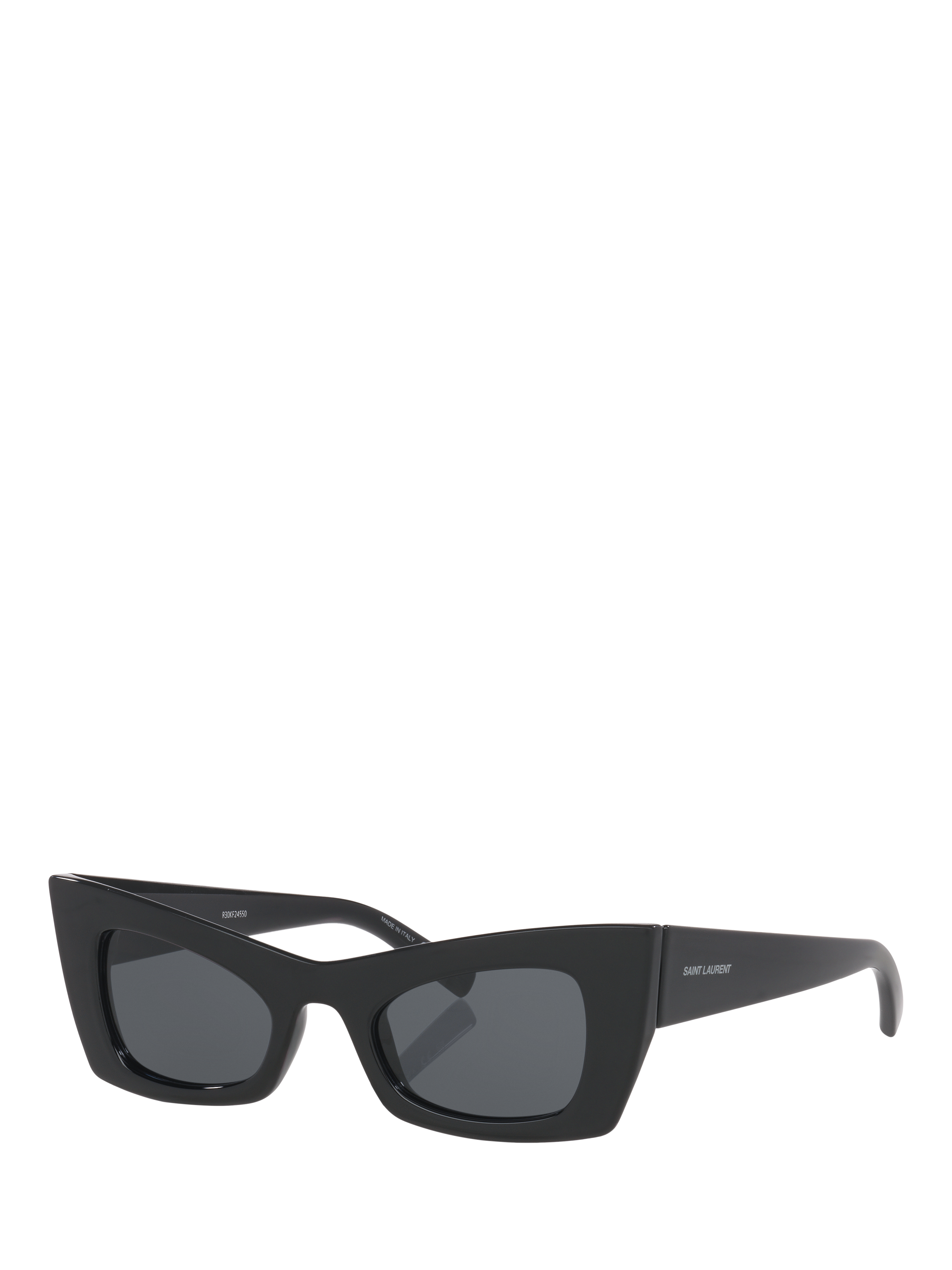 Product image 1 of 5, which shows Yves Saint Laurent YS000613 Women's Cat's Eye Sunglasses, Black