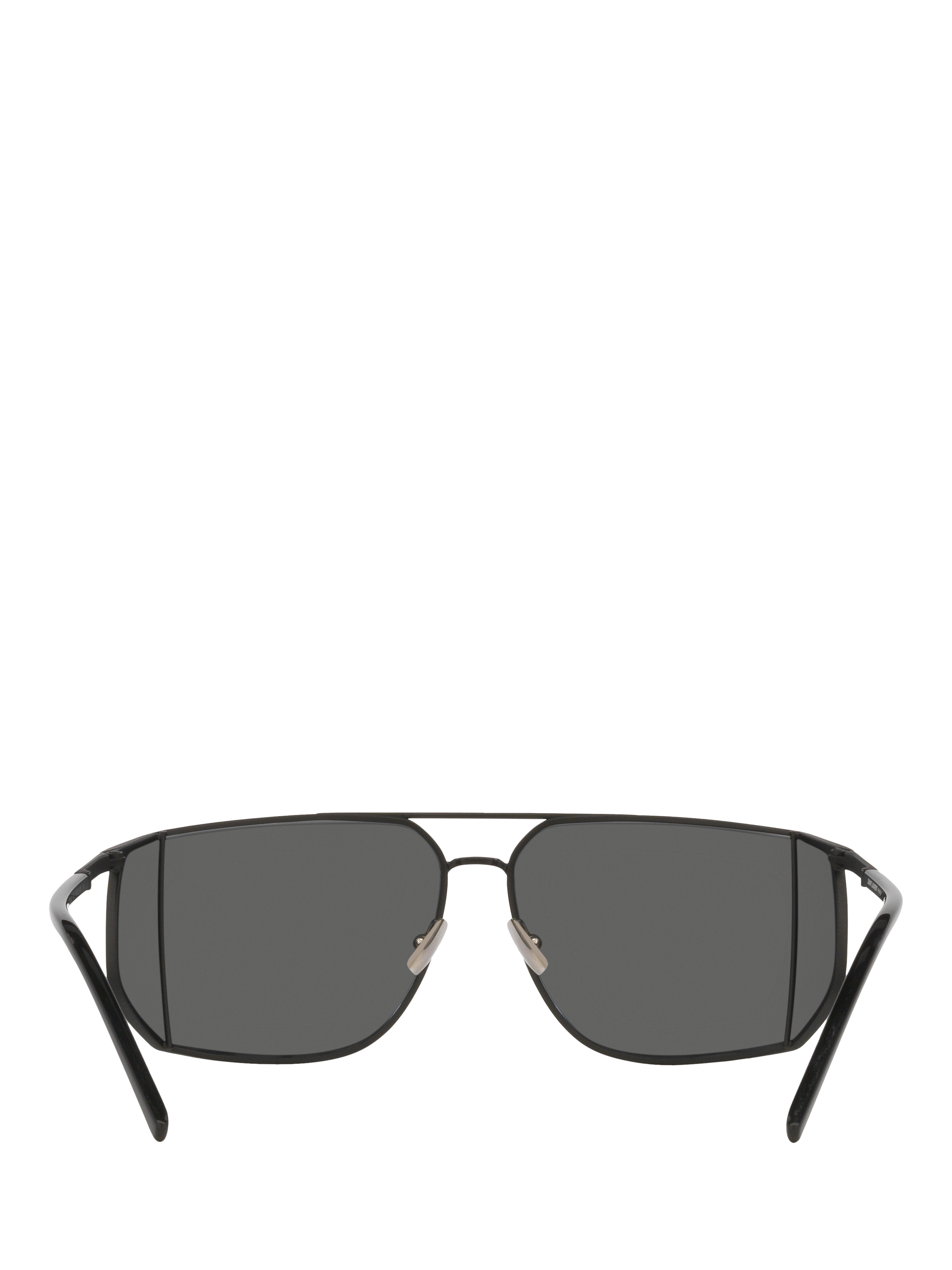 Product image 4 of 4, which shows Yves Saint Laurent YS000641 Men's Oval Sunglasses, Black
