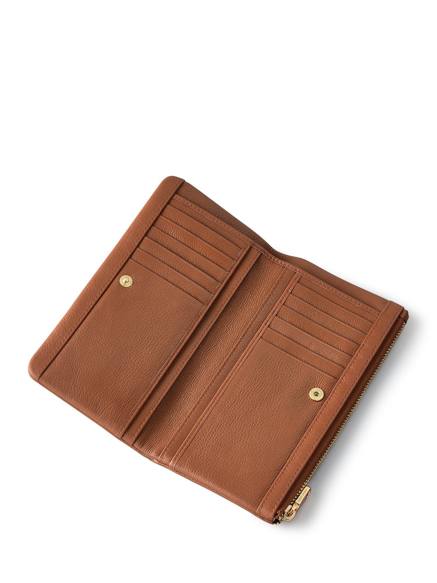 Product image 3 of 4, which shows Radley Mallow Street Leather Large Bifold Purse, Saddle