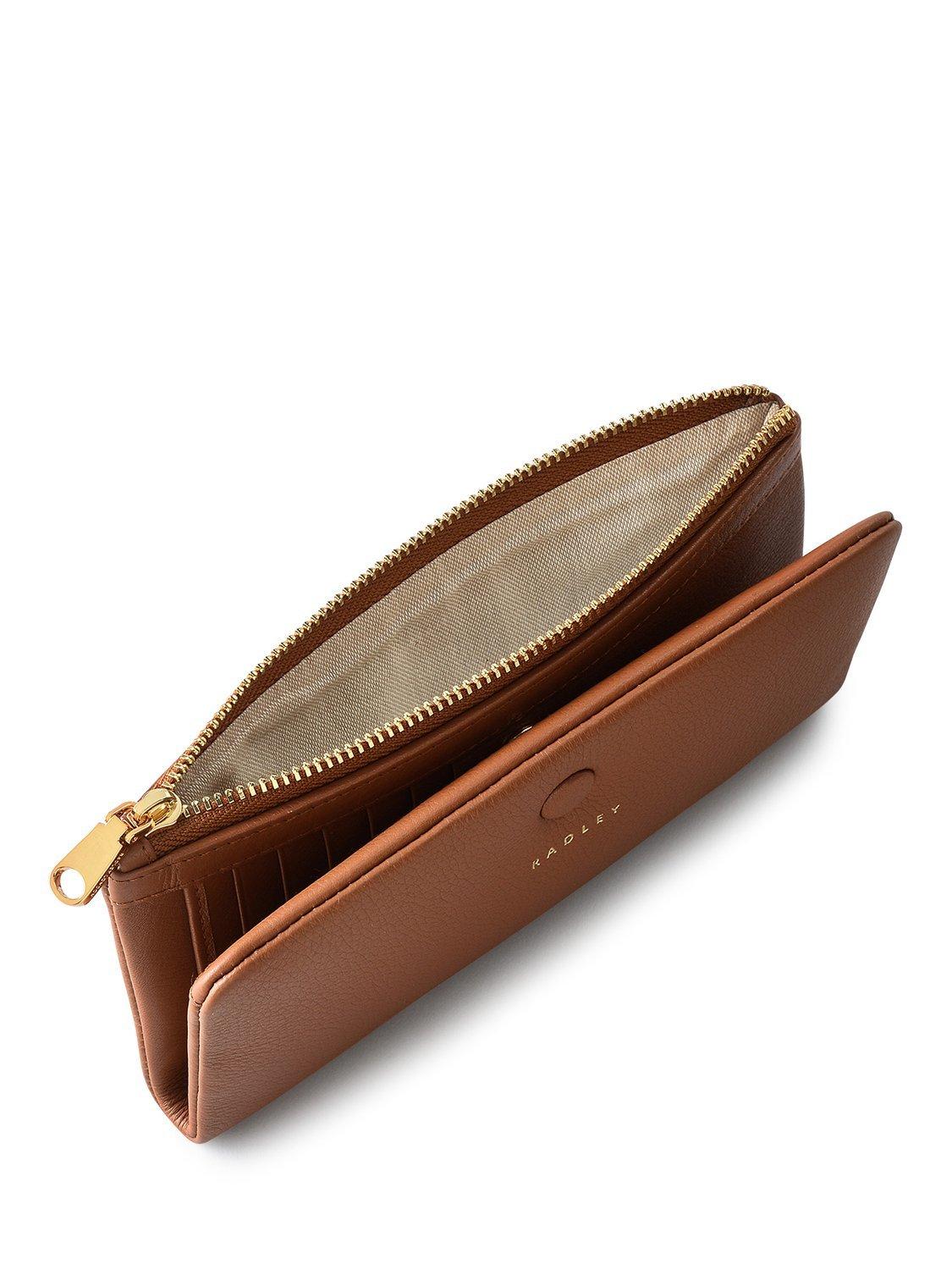 Product image 4 of 4, which shows Radley Mallow Street Leather Large Bifold Purse, Saddle