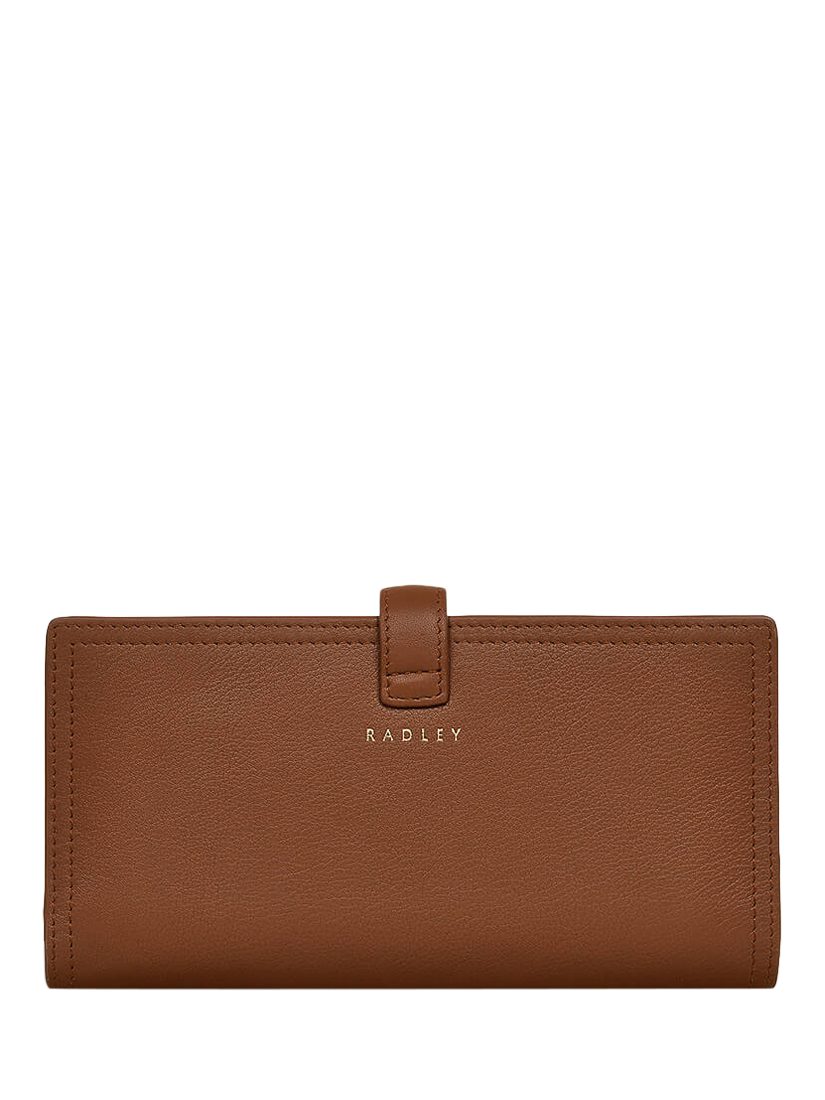 Product image 2 of 3, which shows Radley Willis Street Leather Large Bifold Purse, Saddle