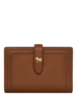 Radley Willis Street Leather Medium Bifold Purse, Saddle
