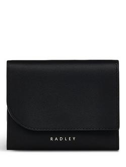 Radley Pockets Tri Fold Leather Purse, Black