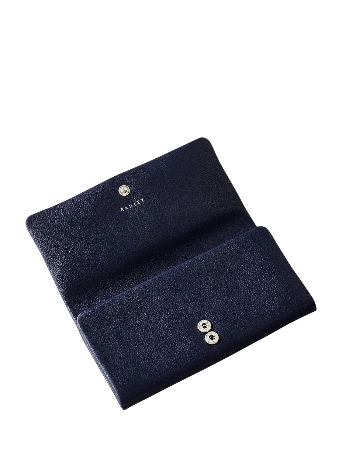 Product image 4 of 4, which shows Radley Mallow Street Leather Large Flapover Matinee Purse, Evenfall