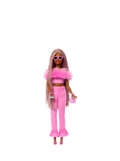 Barbie Barbie Deluxe Style Fur Top Doll