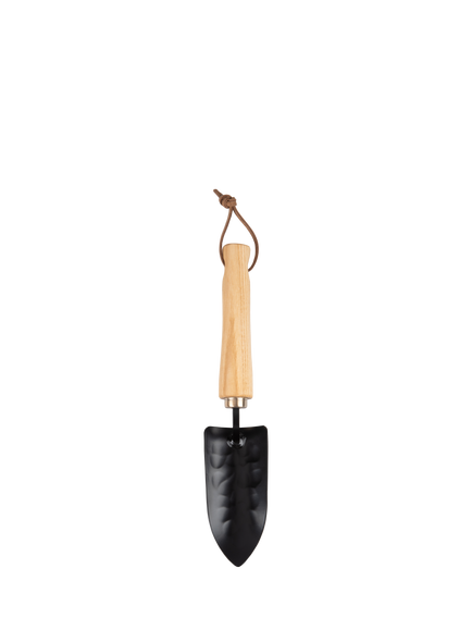 Niwaki Moku Garden Trowel, Small, Black/Wood