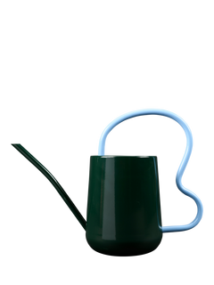 Burgon & Ball Scallop Watering Can, Dark Green